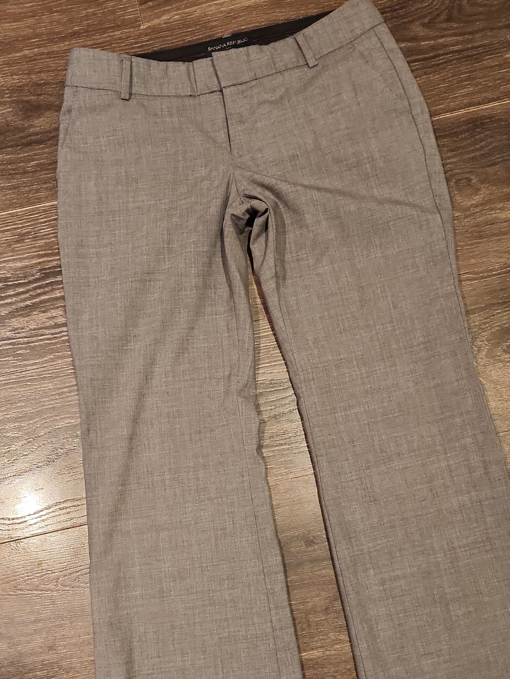 ❤️ BANANA REPUBLIC STRETCH WOOL TROUSERS / PANTS, 4 (27) - Picture 2 of 6